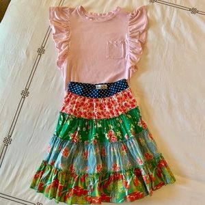 Matilda Jane Top and Skirt